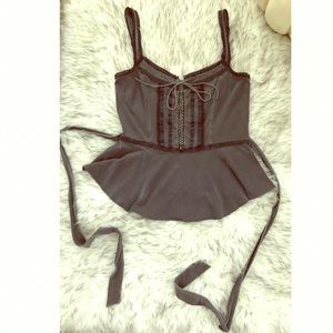 Free People Peplum Tank Top